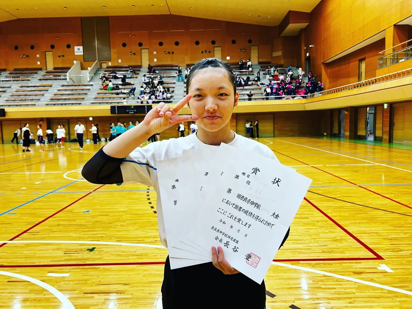 第74回奈良県中学校総合体育大会に出場☆ブログにて詳細ご覧下さい！